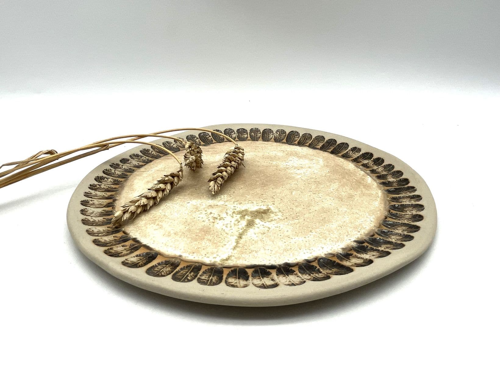 Serving plate, 4