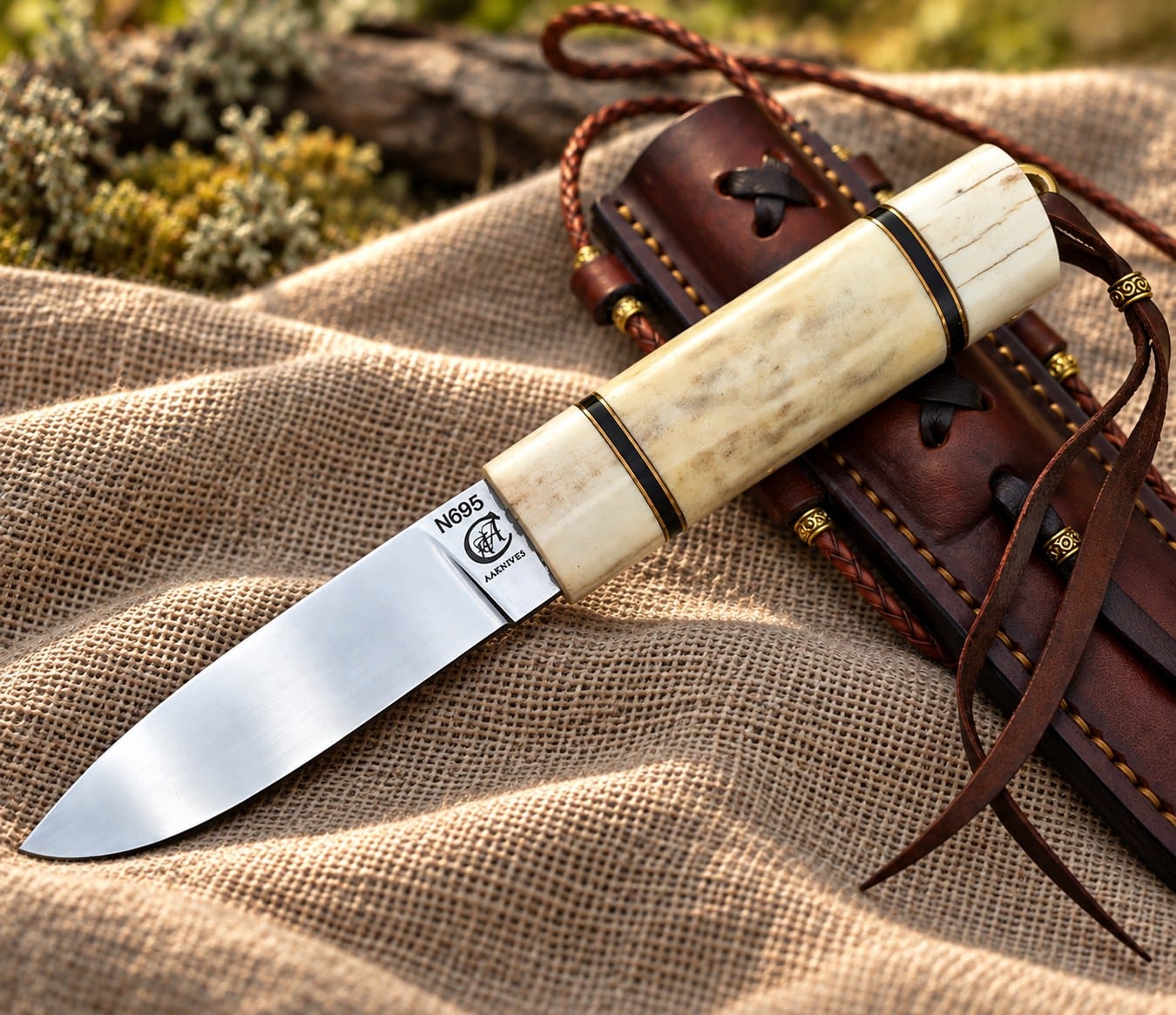 Baltijas Gars Neck Knife by AAKnives