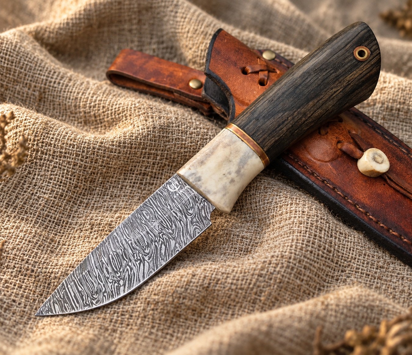 Melnais Ozols Hunting Knife