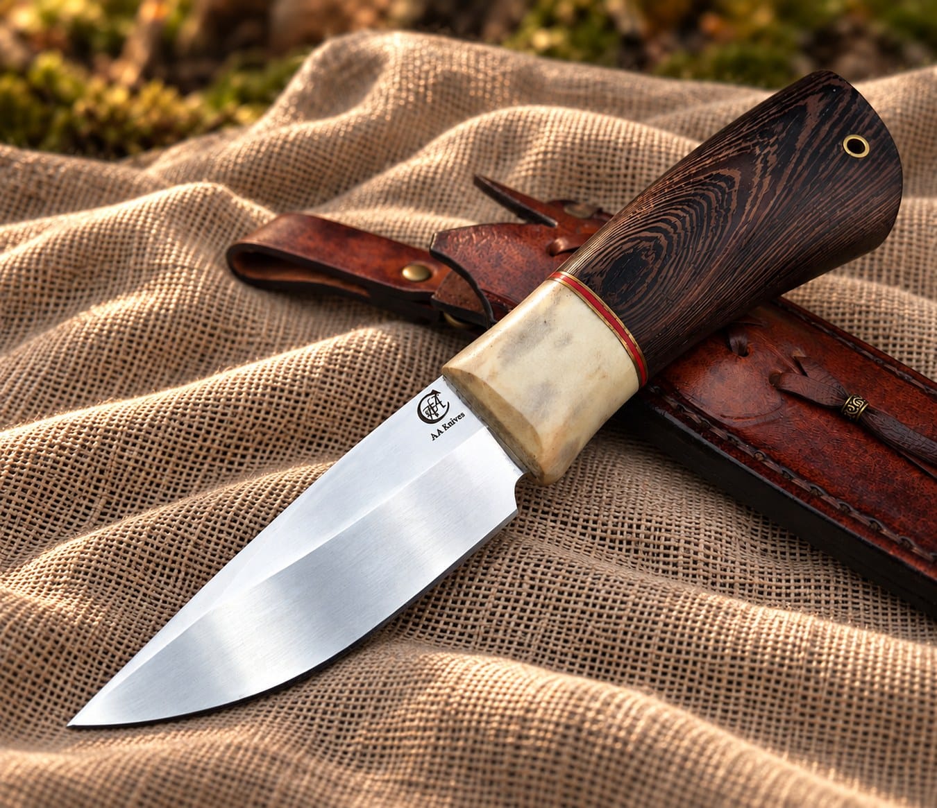 Wenge Hunting Knife