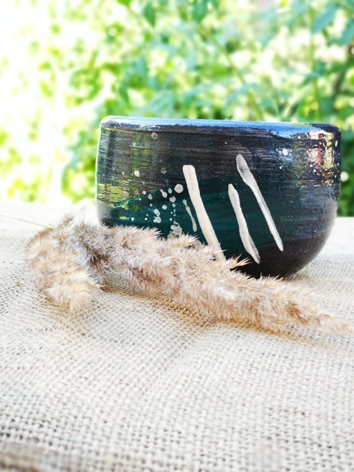 Schale, Kollektion „Mittsommernacht“. by Latvijas Labumu Tirgus: Māls