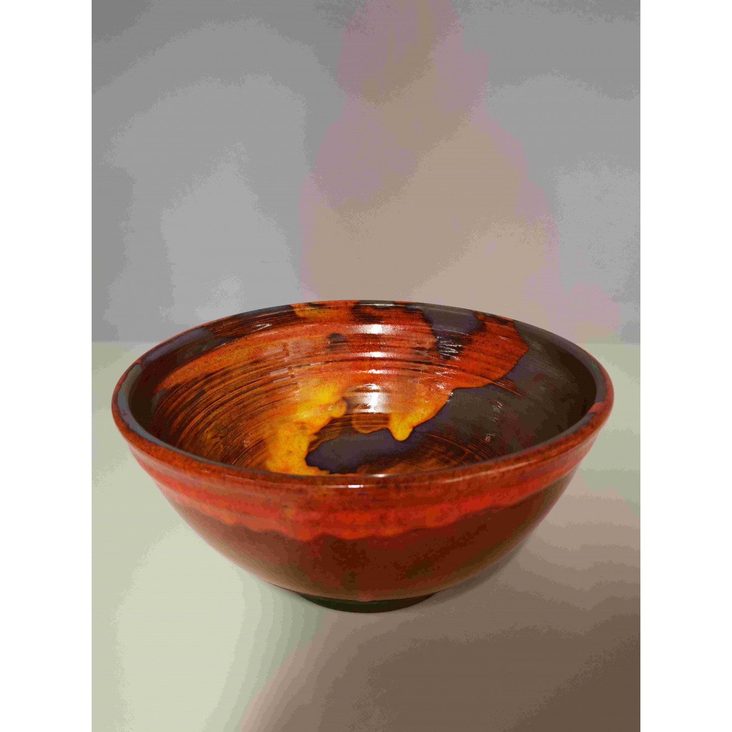 Schüssel (orange) by Latvijas Labumu Tirgus: Māls
