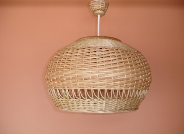 PL1 Wicker lamp