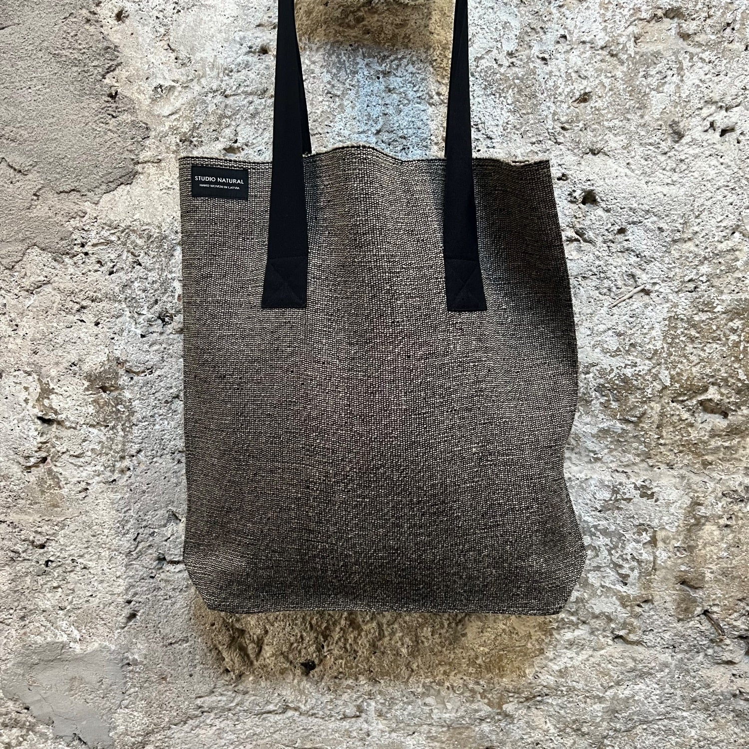 Linen shopper bag Primit 48x49cm by Studio Natural