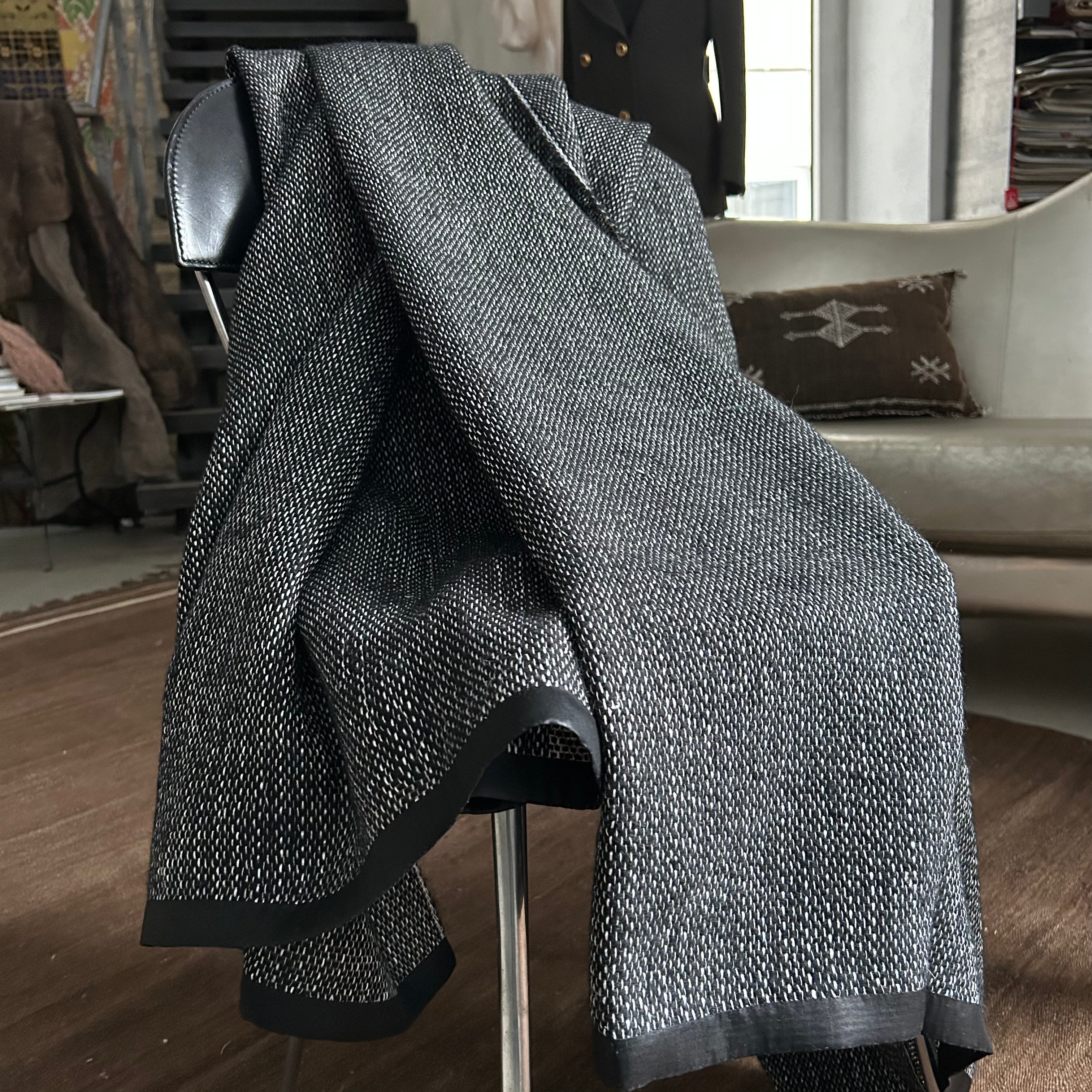 Linen mohair throw 120x240 cm by Studio Natural