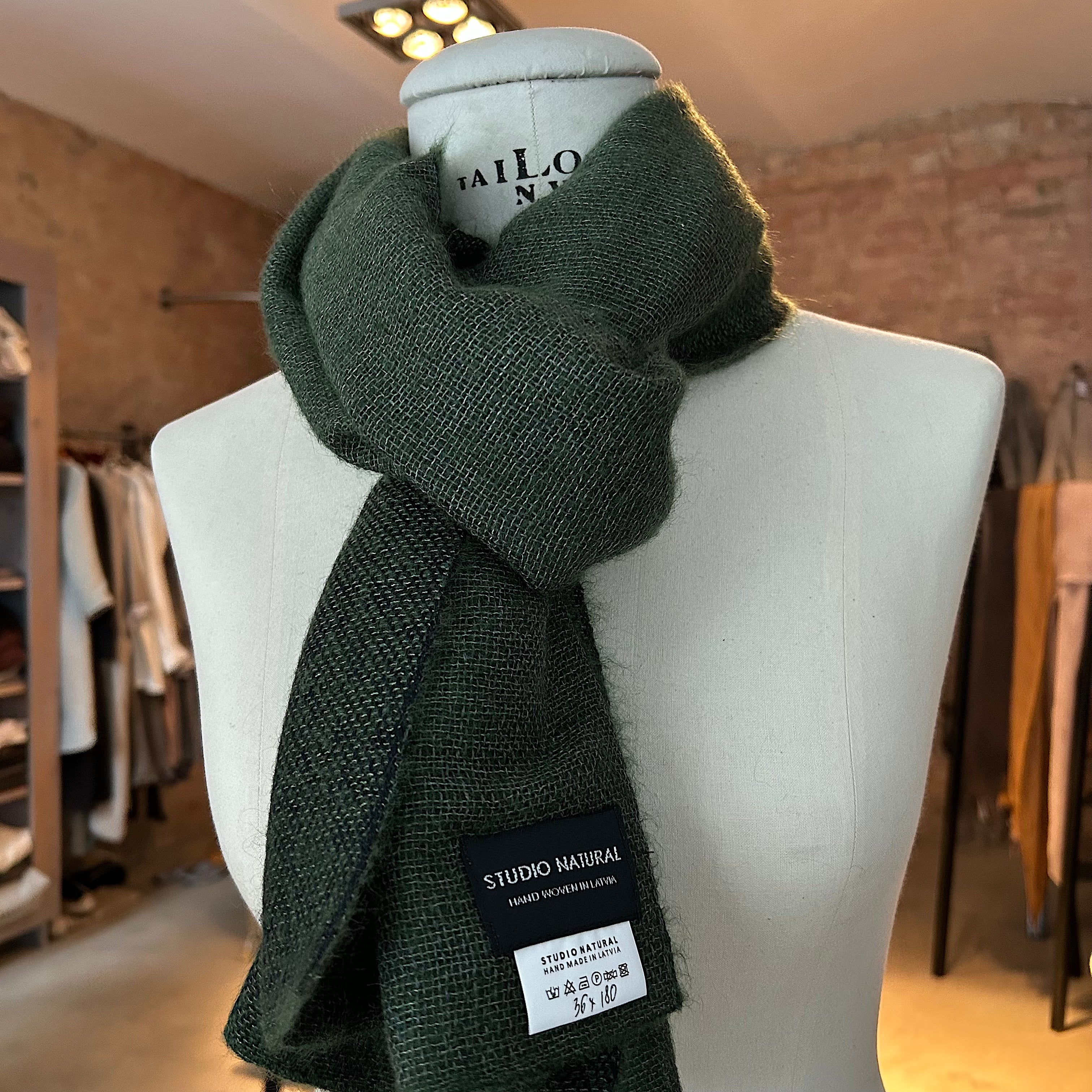 Double cashmere scarf 36x180 by Studio Natural