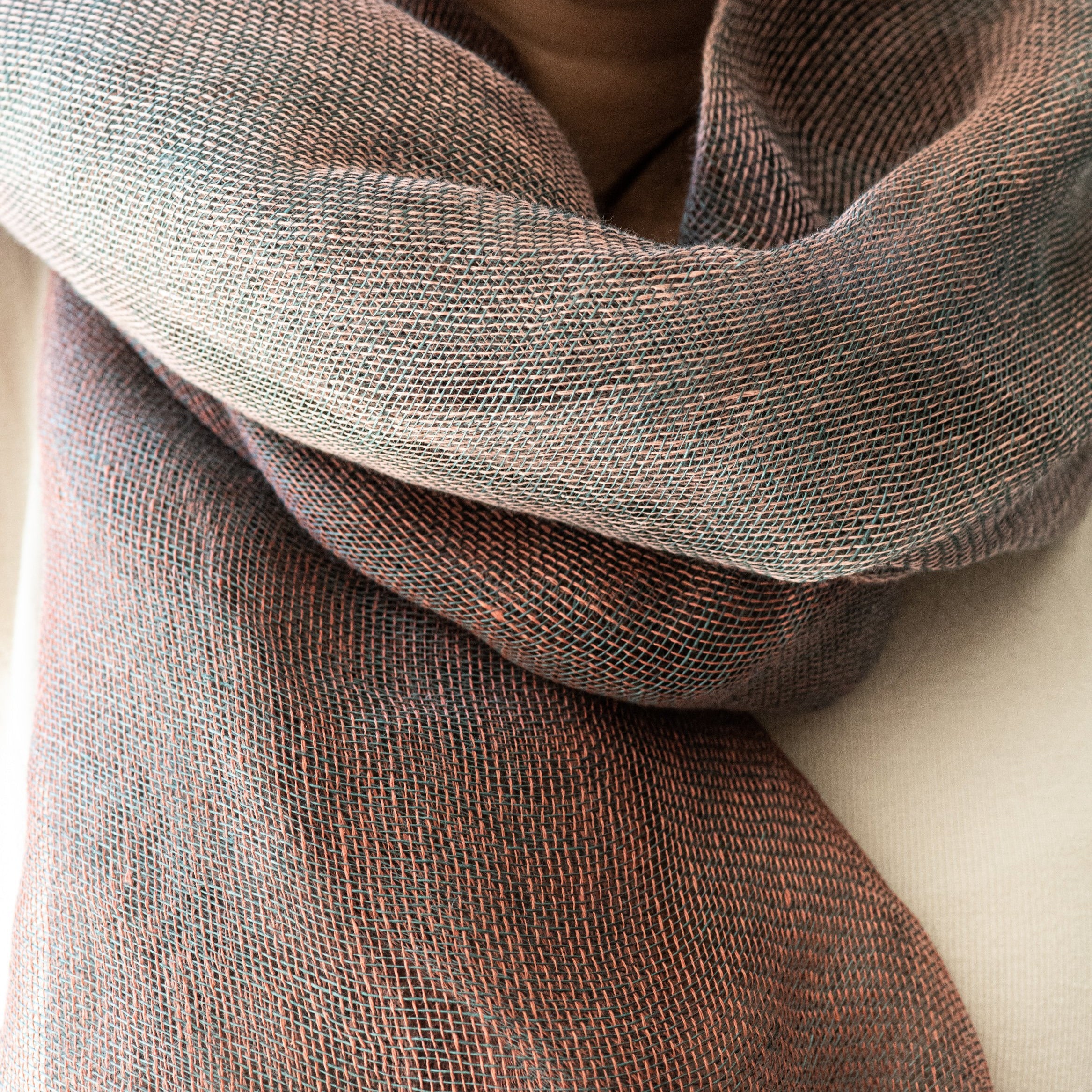 Linen scarf Double Tinita 50x200cm by Studio Natural