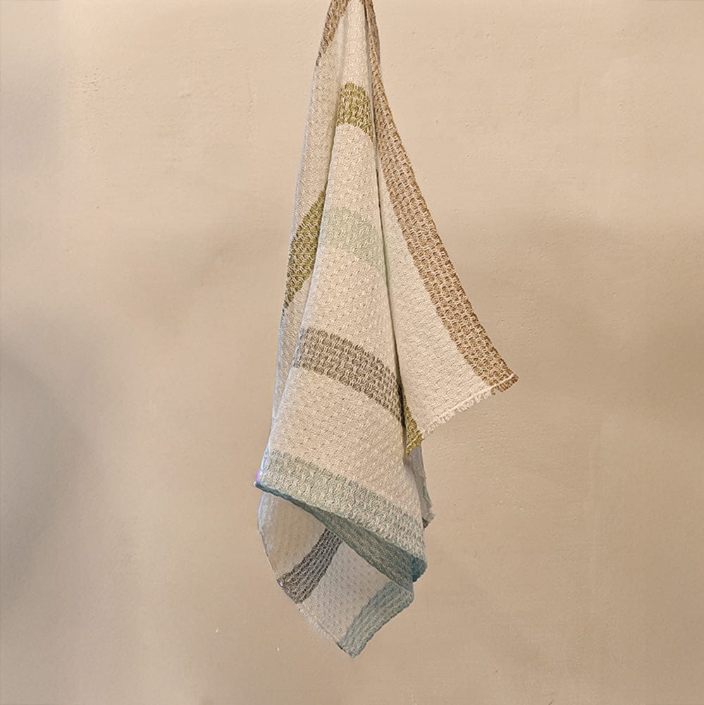 Leinen-Küchentuch in Weiß 45x75 cm