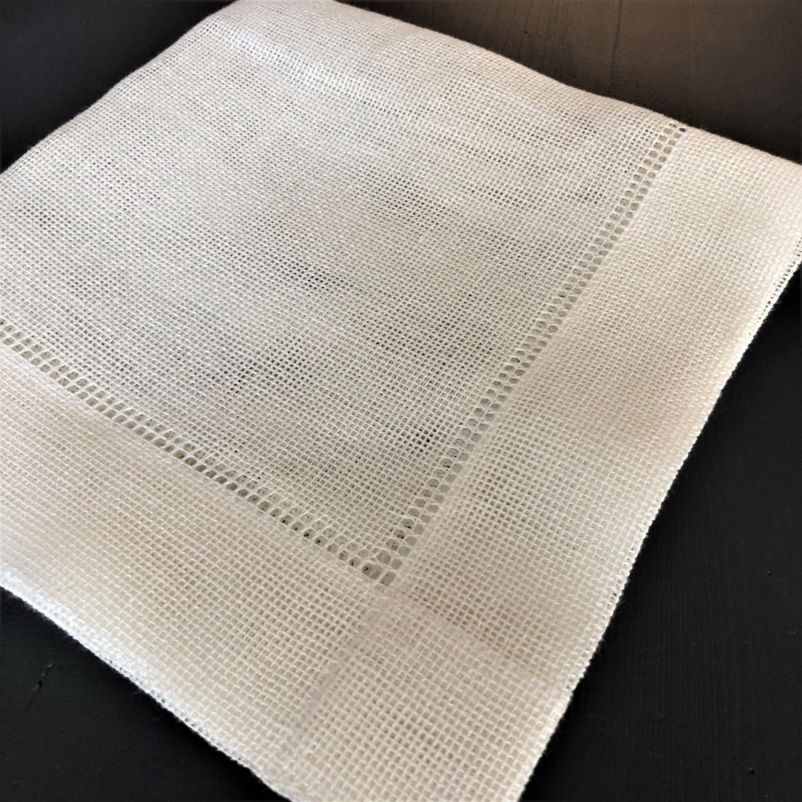 Leinenserviette Transparent 50x50 cm