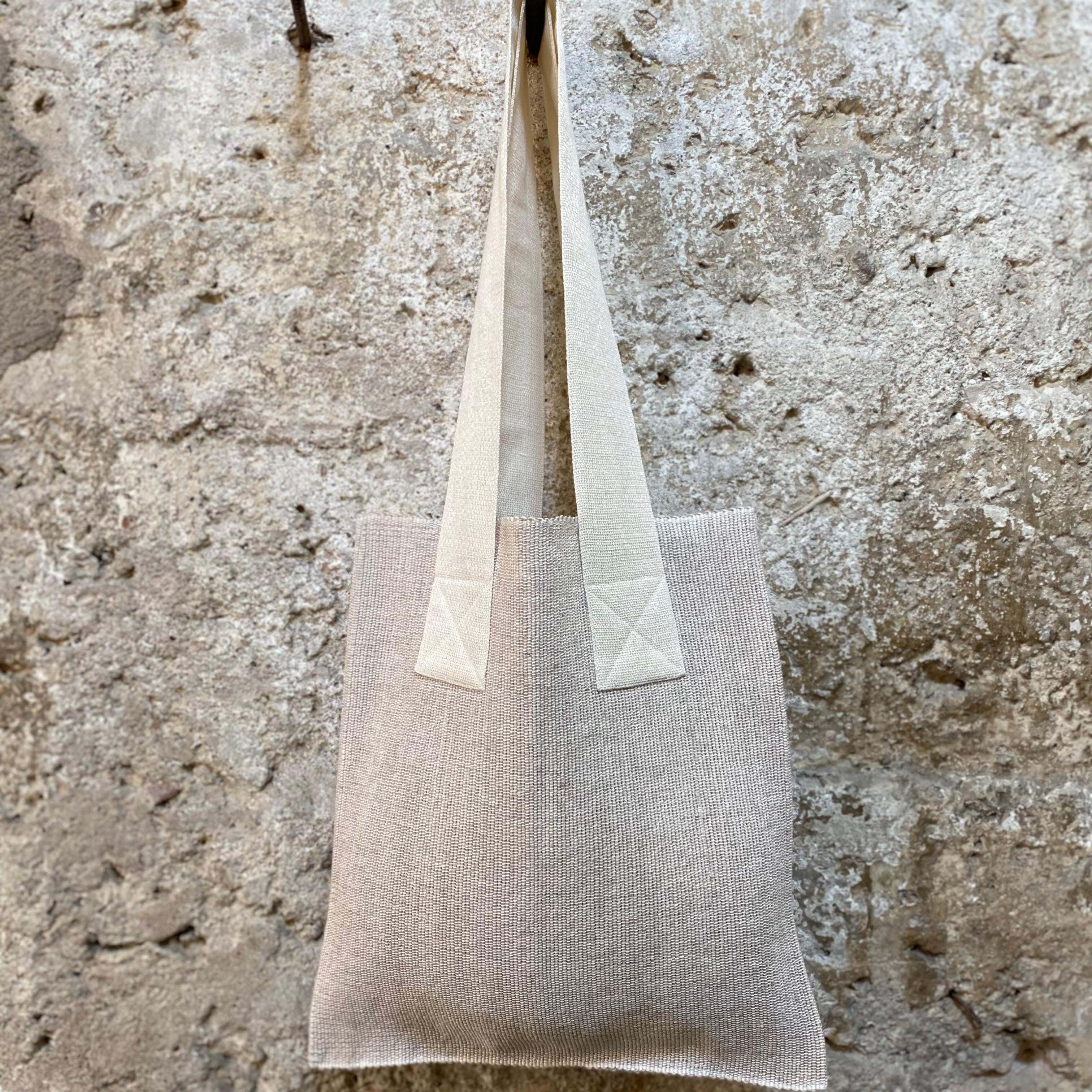 Linen shopper bag Primit 37x40 cm by Studio Natural