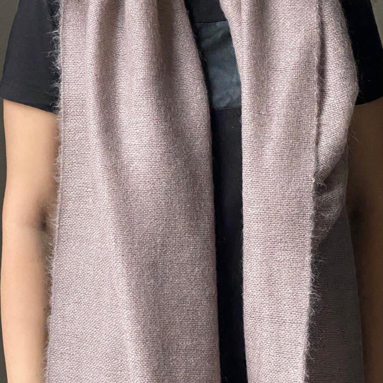 Double cashmere scarf 40x200cm by Studio Natural