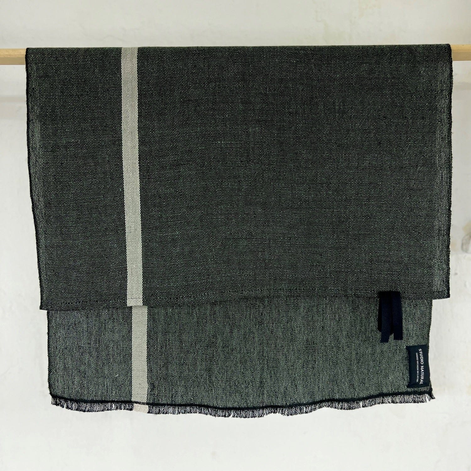 Leinen-Küchentuch in Grün 50x75 cm