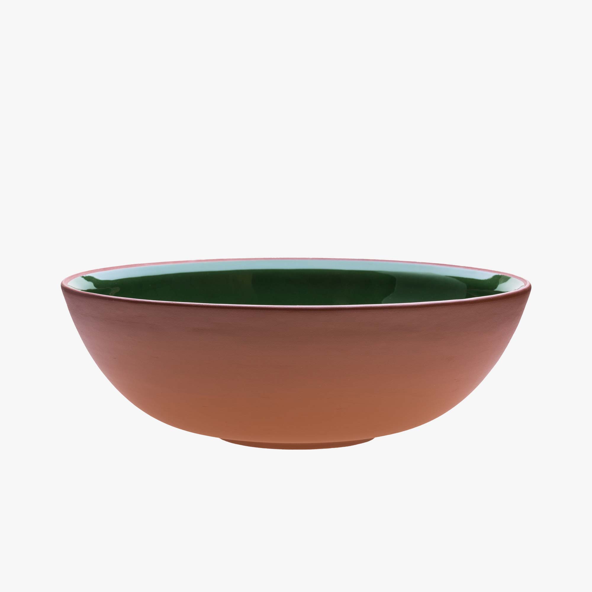 Bowl 3.0L moss green · Earth by VAIDAVA CERAMICS