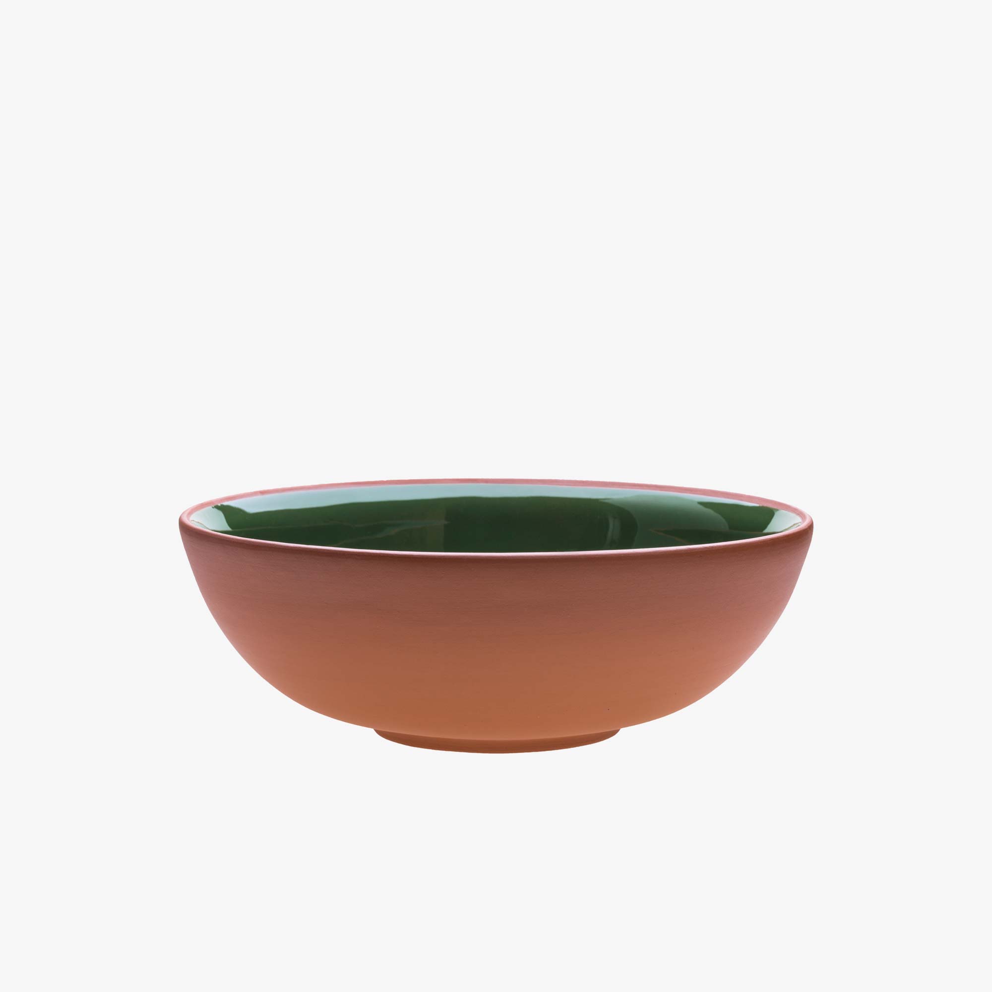 Bowl 2.0L moss green · Earth by VAIDAVA CERAMICS