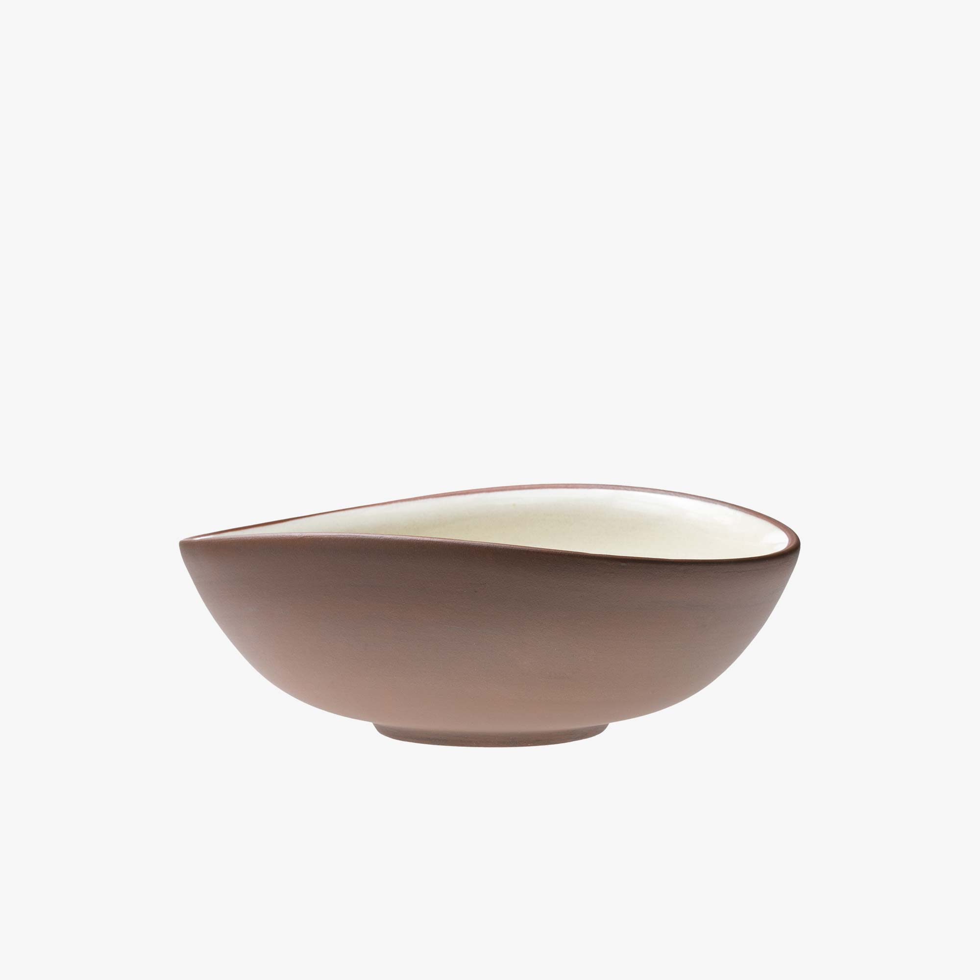 Bowl 2.0L curved · Earth RAW by VAIDAVA CERAMICS